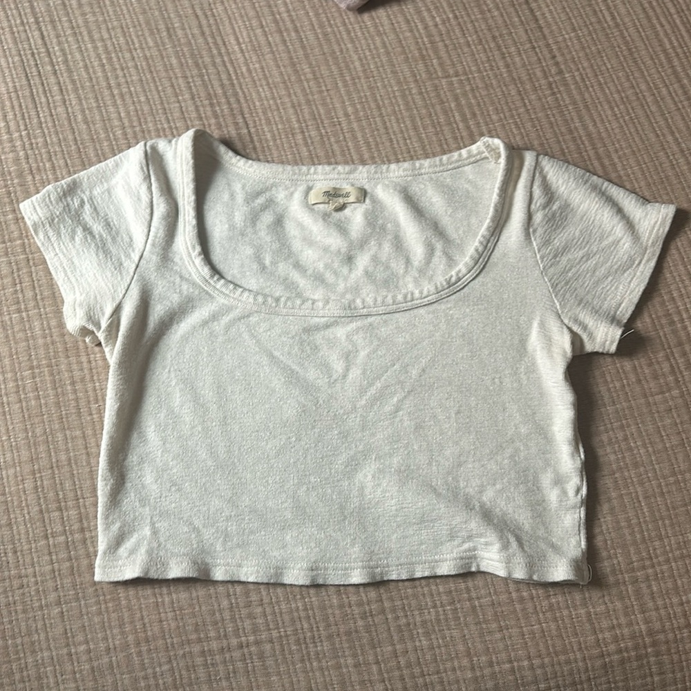 Madewell Square Neck Crop Top